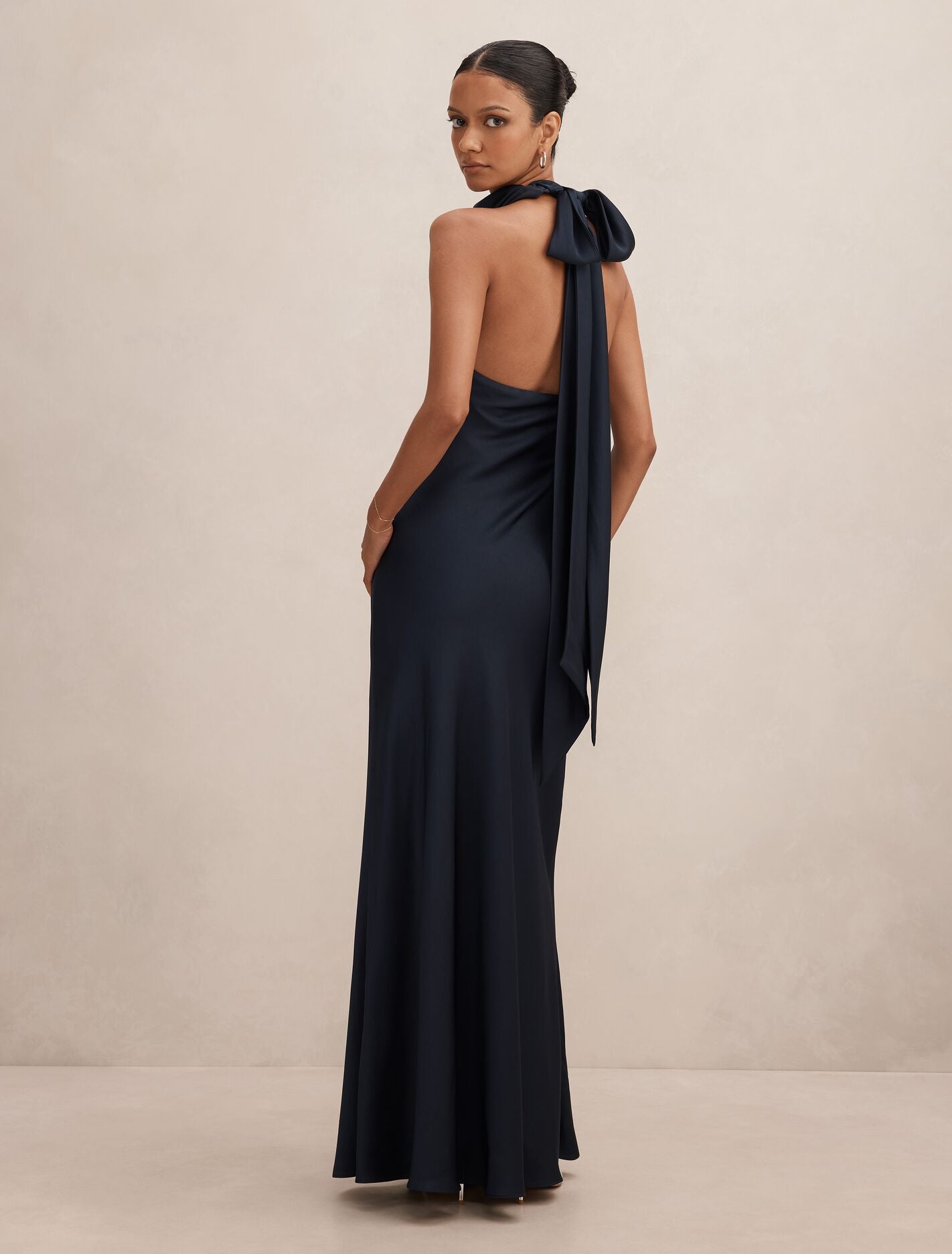 Clementine Petite Satin Maxi Dress Forever New
