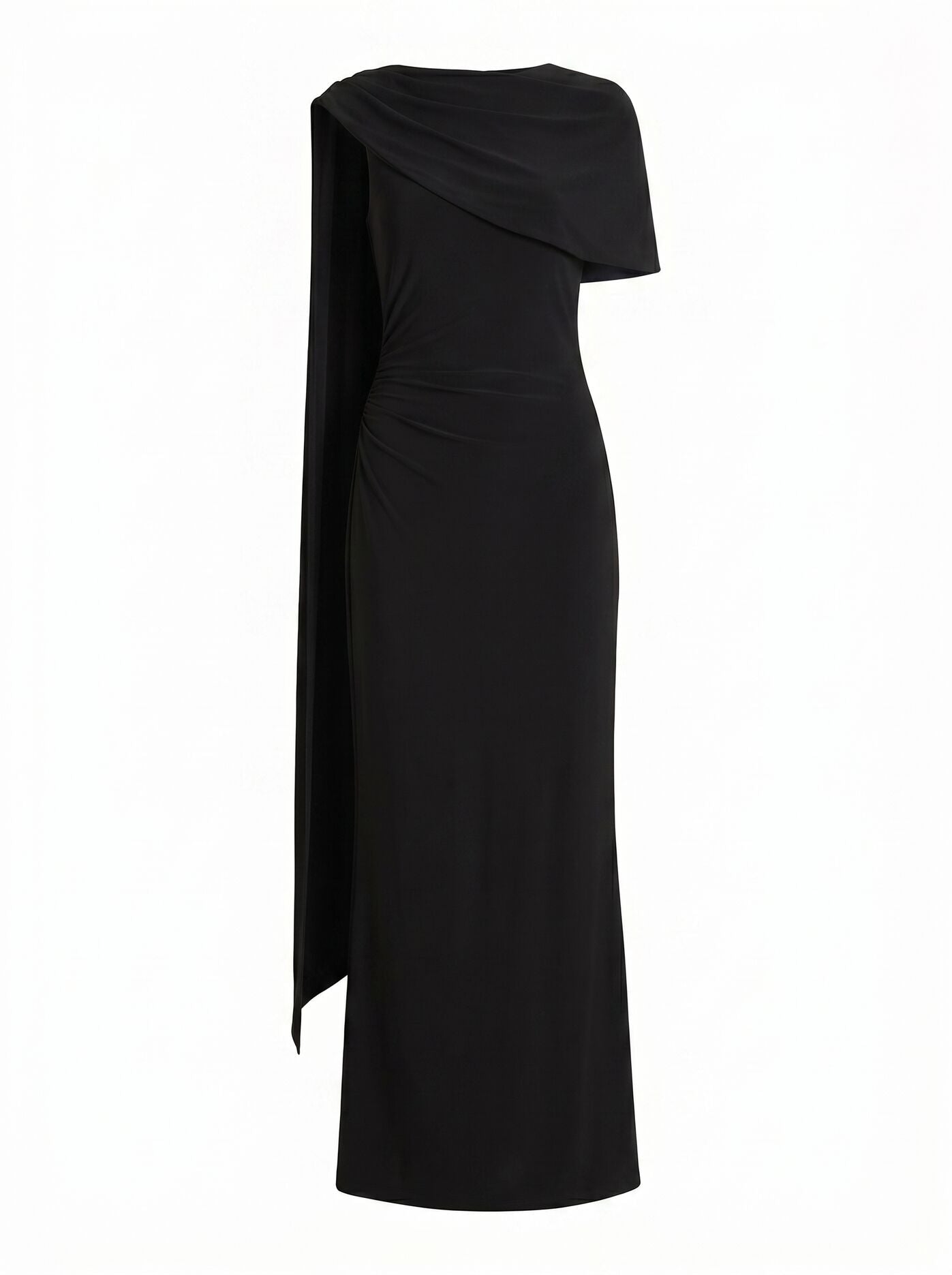 Kosa Cape Scarf Maxi Dress Forever New