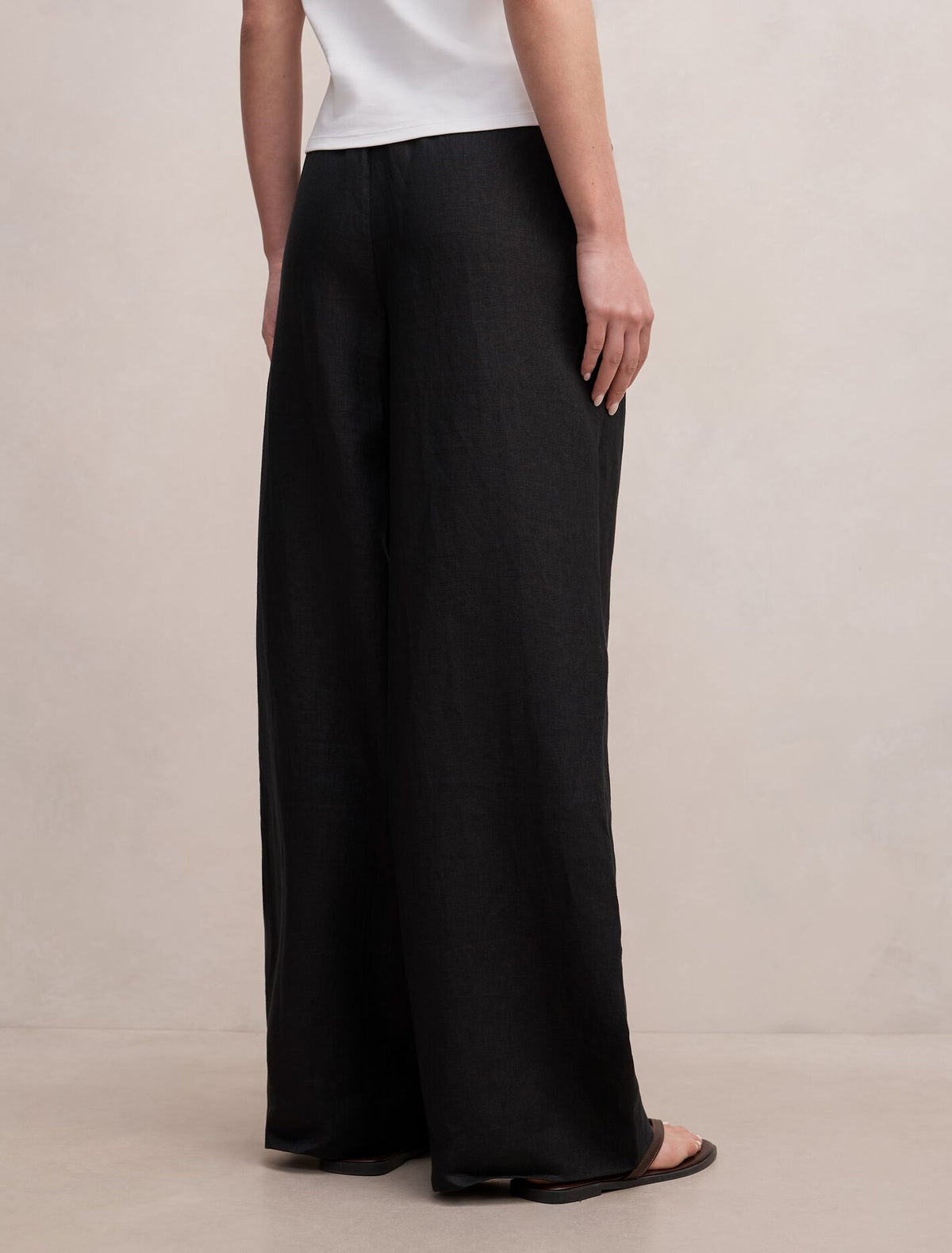 Lily Linen Drawstring Pants Forever New