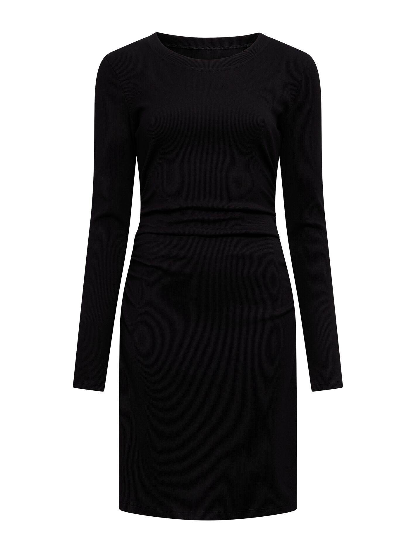 Ash Long Sleeve Ribbed Mini Dress Forever New