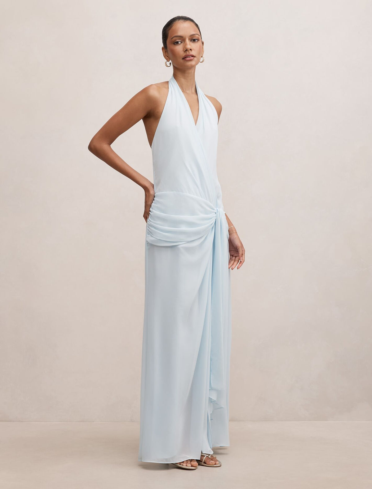 Cartia Petite Wrap Maxi Dress