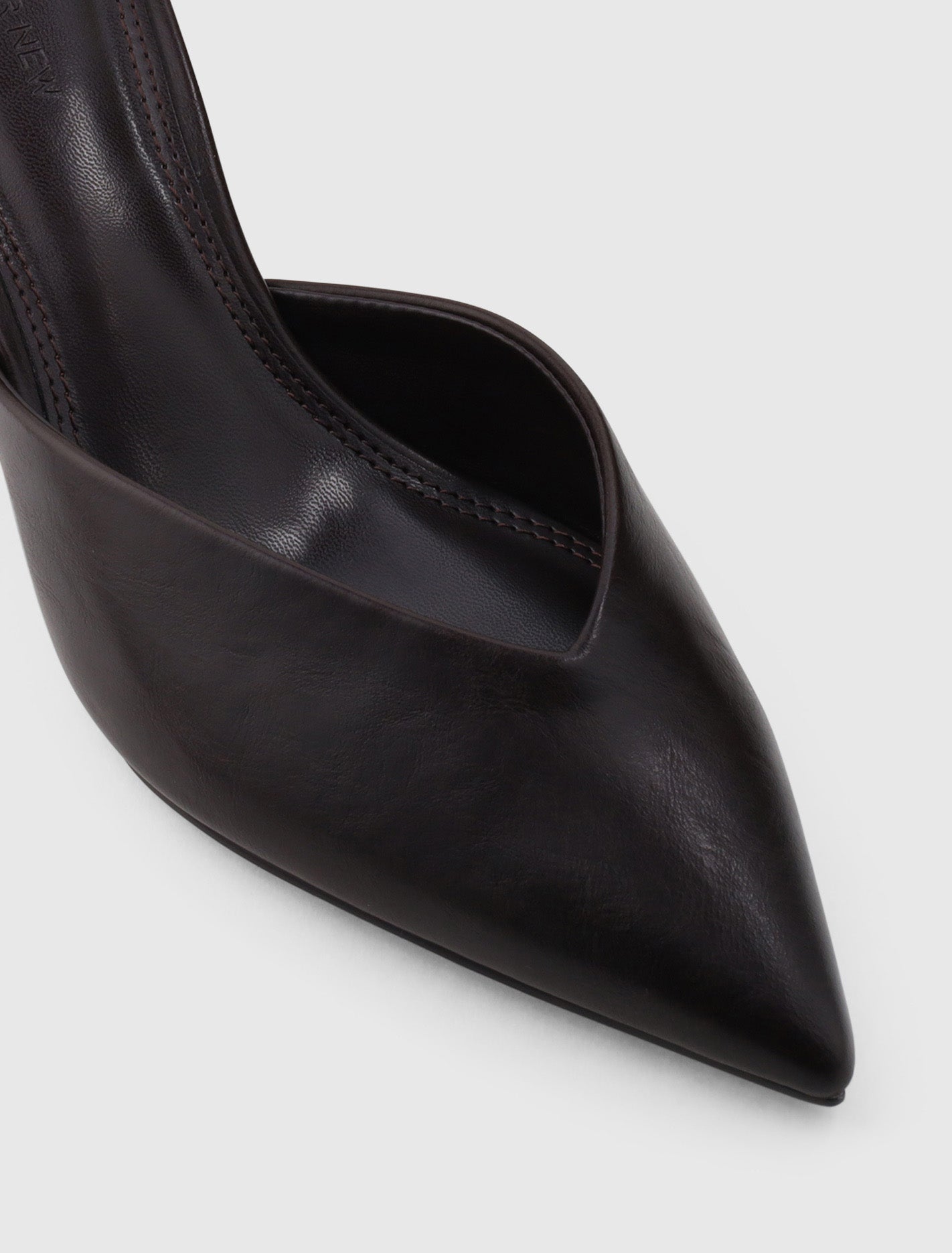 Pamela Pointed Toe Mule Heel Forever New