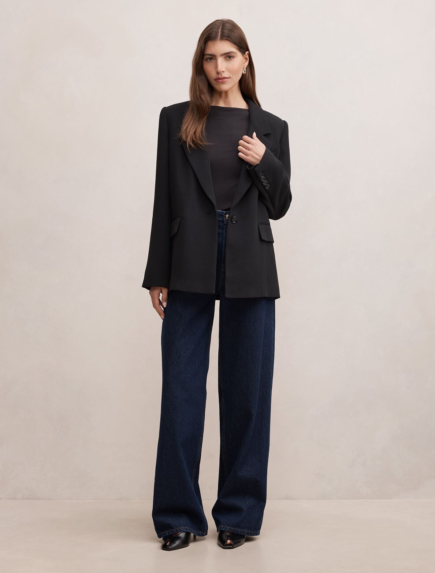 Demi Single Breasted Blazer Forever New