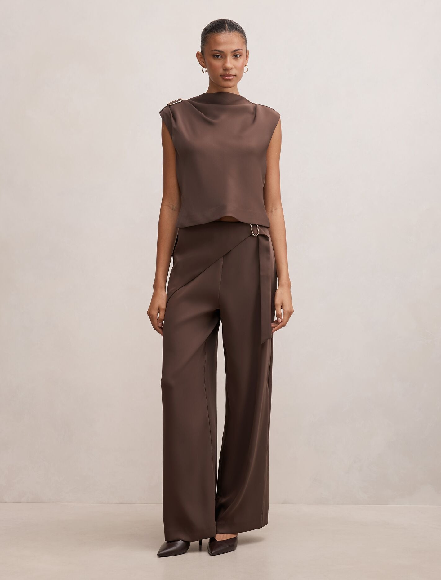 Wrenna Wrap Pants Forever New