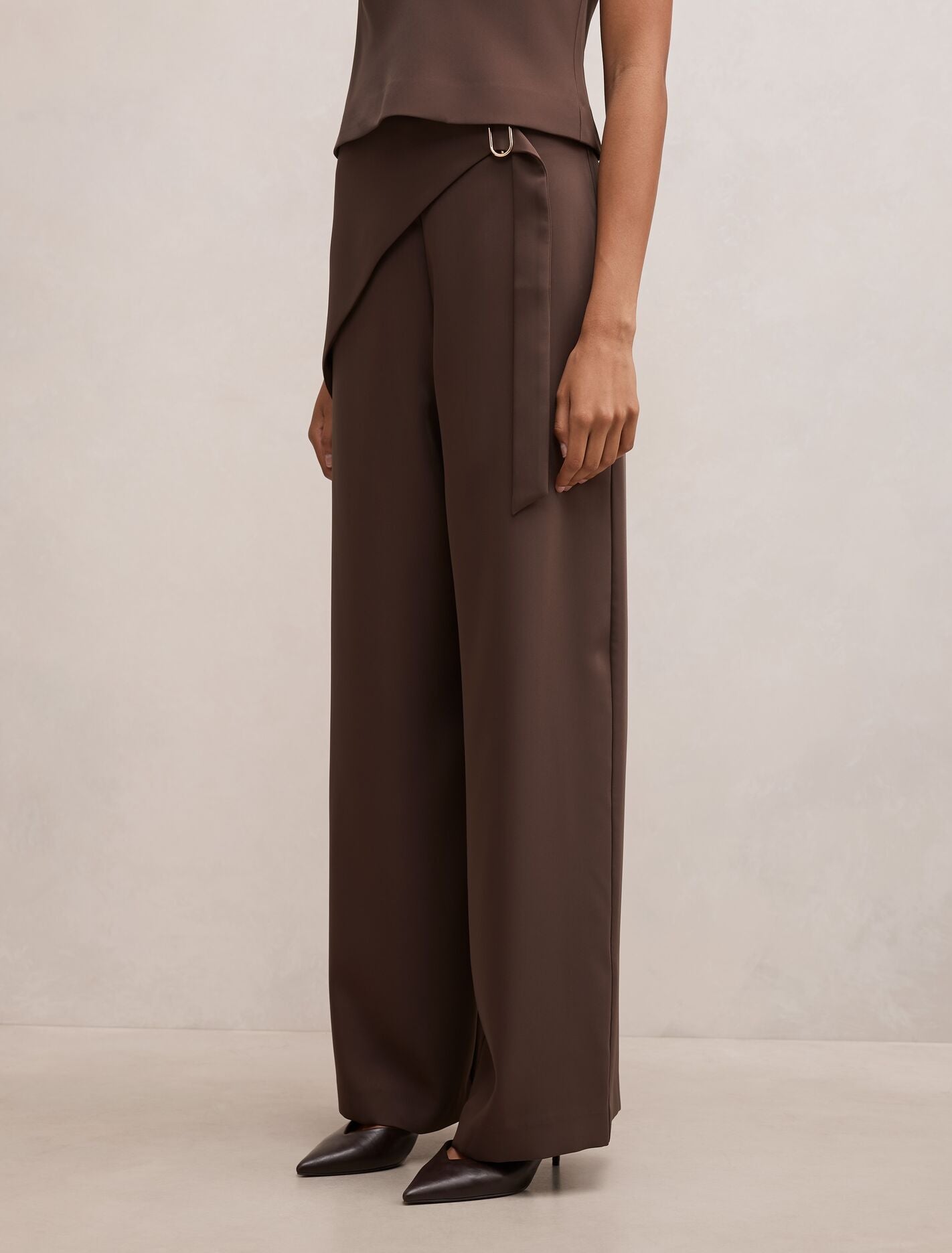 Wrenna Wrap Pants Forever New