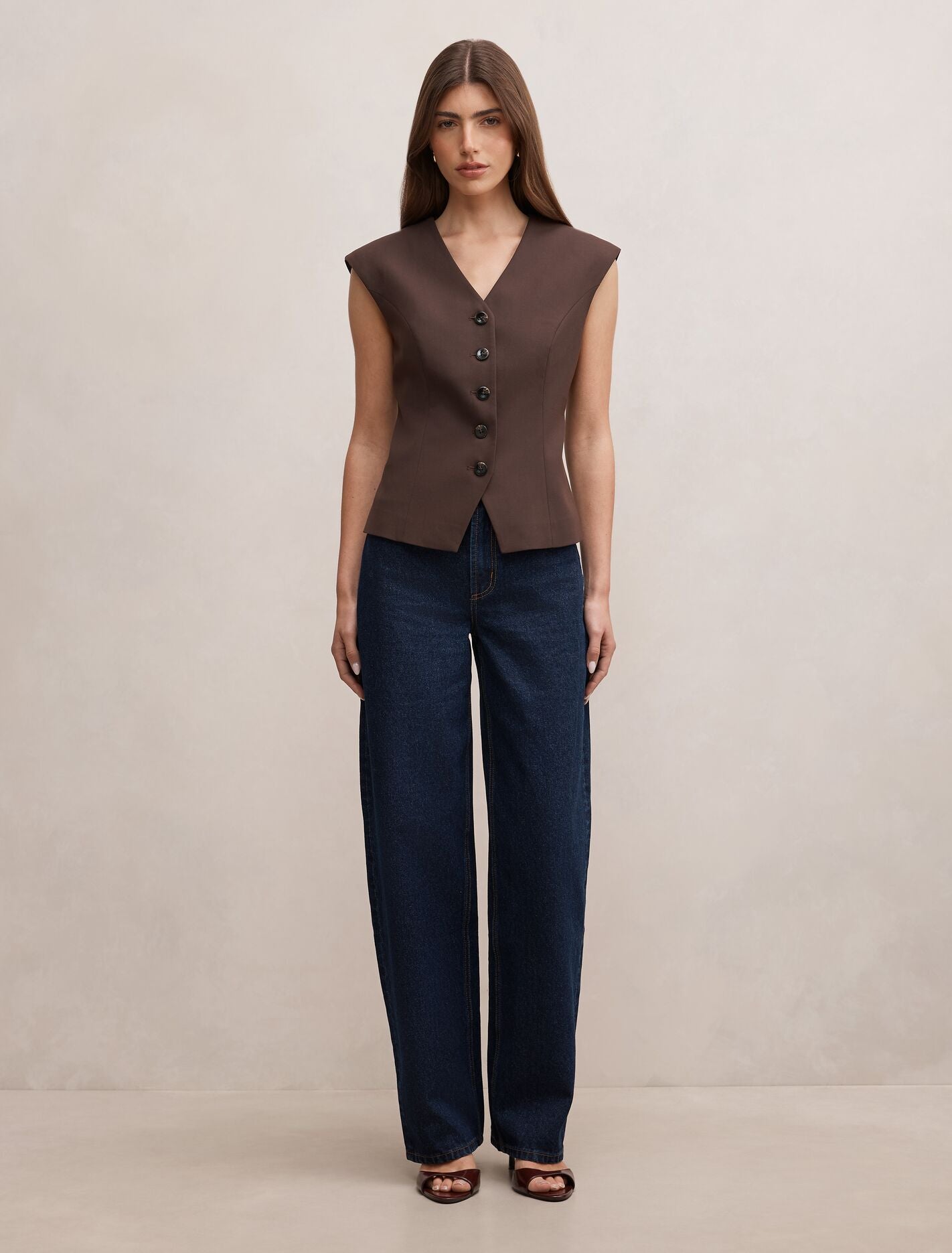 Orla Sleeveless Blazer Forever New
