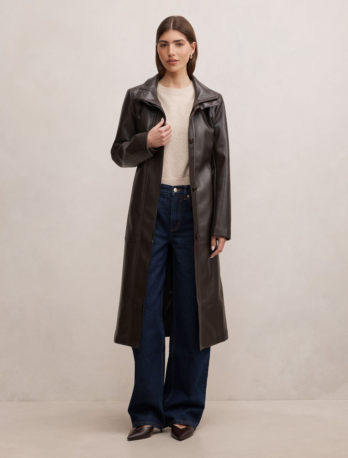 Bonnie Pu Funnel Trench Coat Forever New