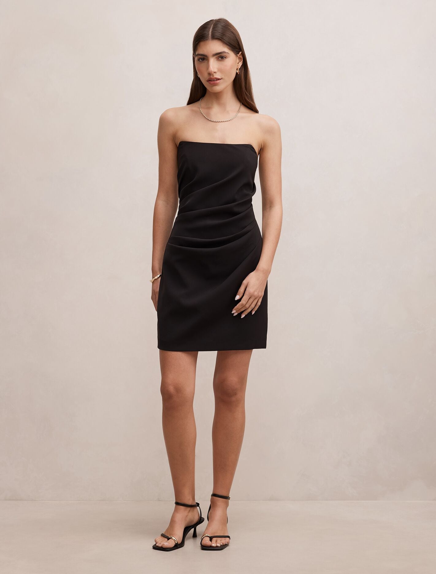 Rumi Draped Mini Dress Forever New