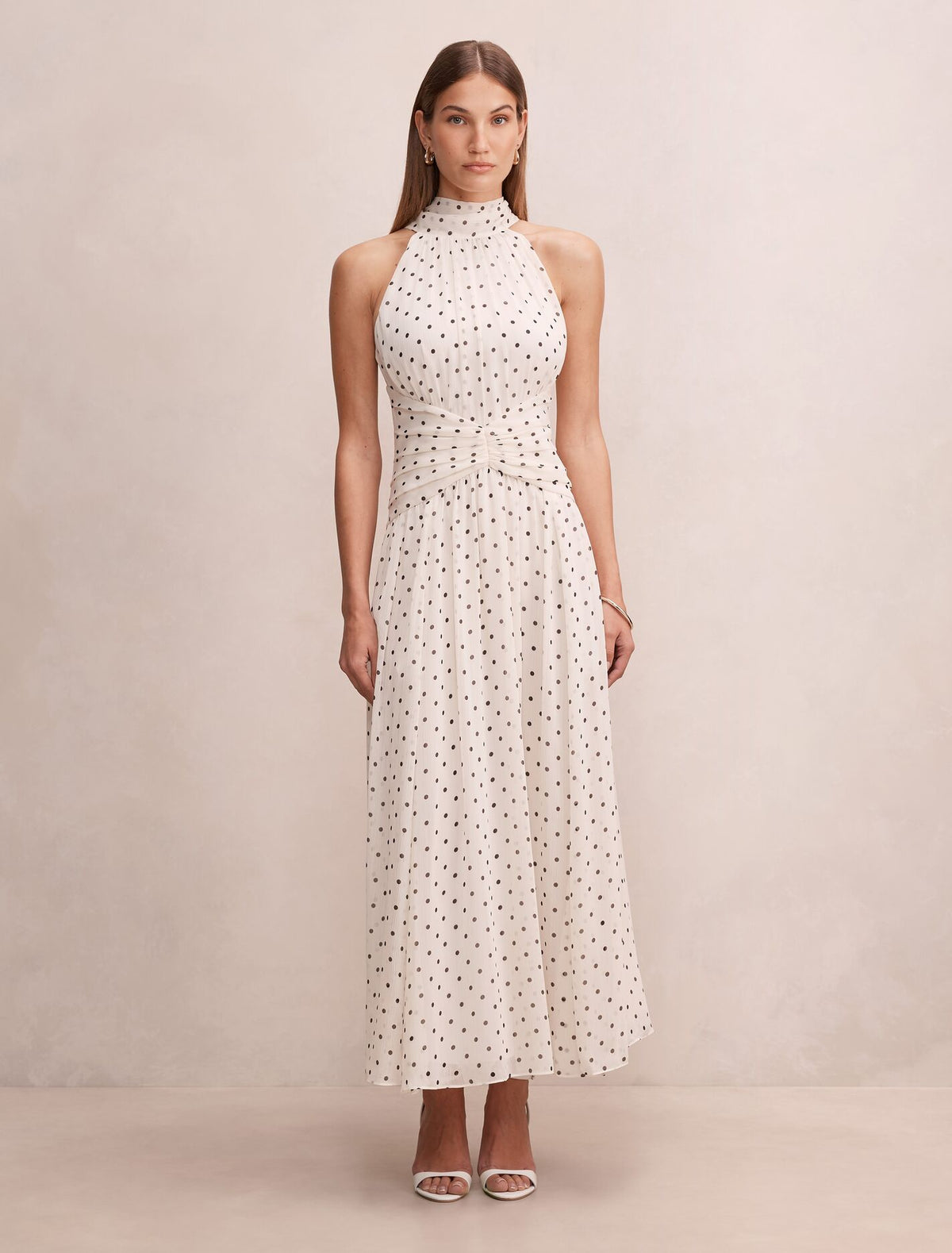 Marianna Draped Scarf Maxi Dress Forever New