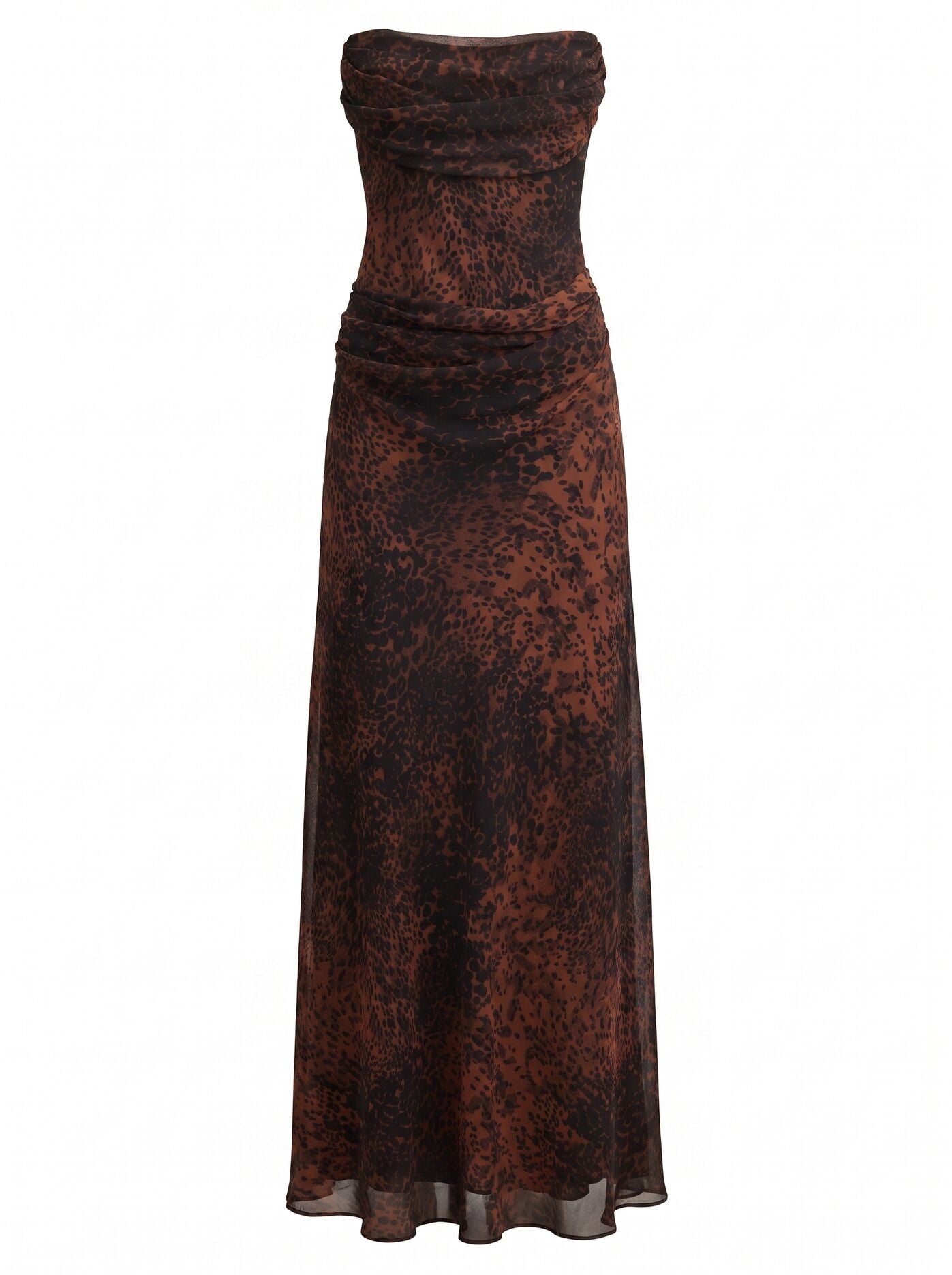 Gwynne Draped Strapless Maxi Dress Forever New