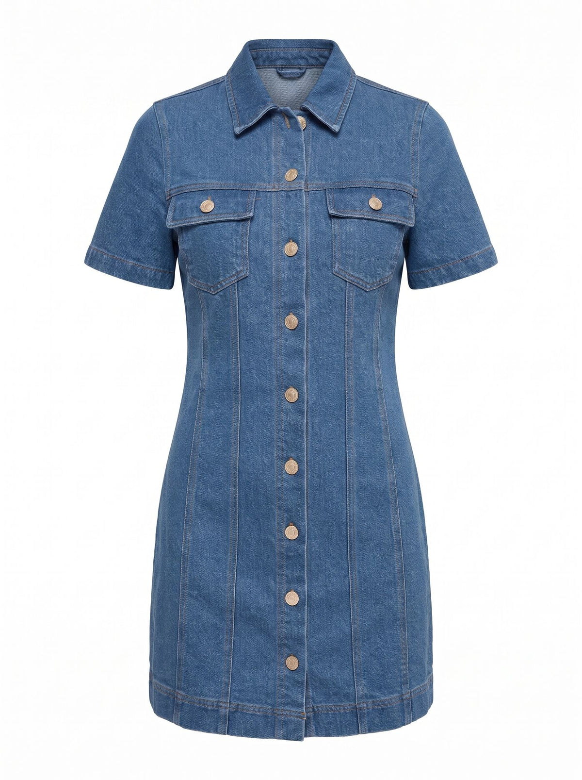 Sophia Mini Denim Shirt Dress Forever New