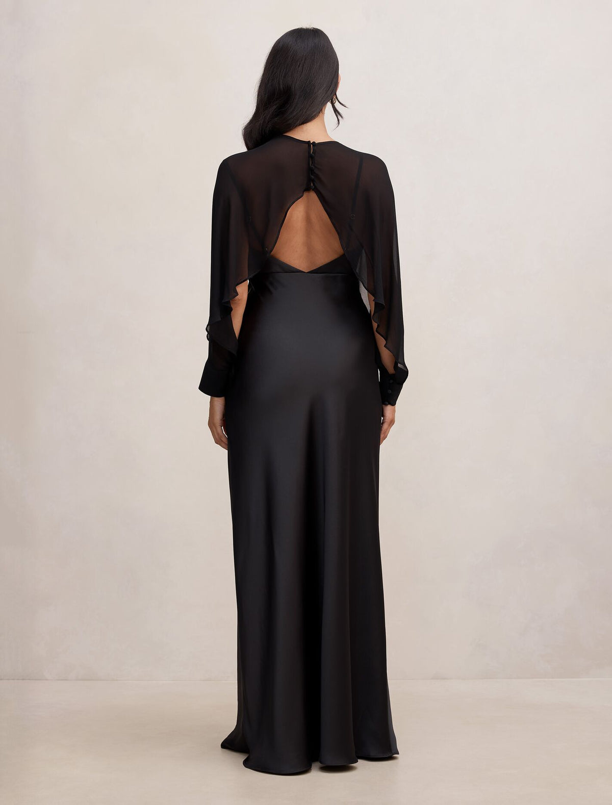 Electra Sleeve Cape Maxi Dress Forever New