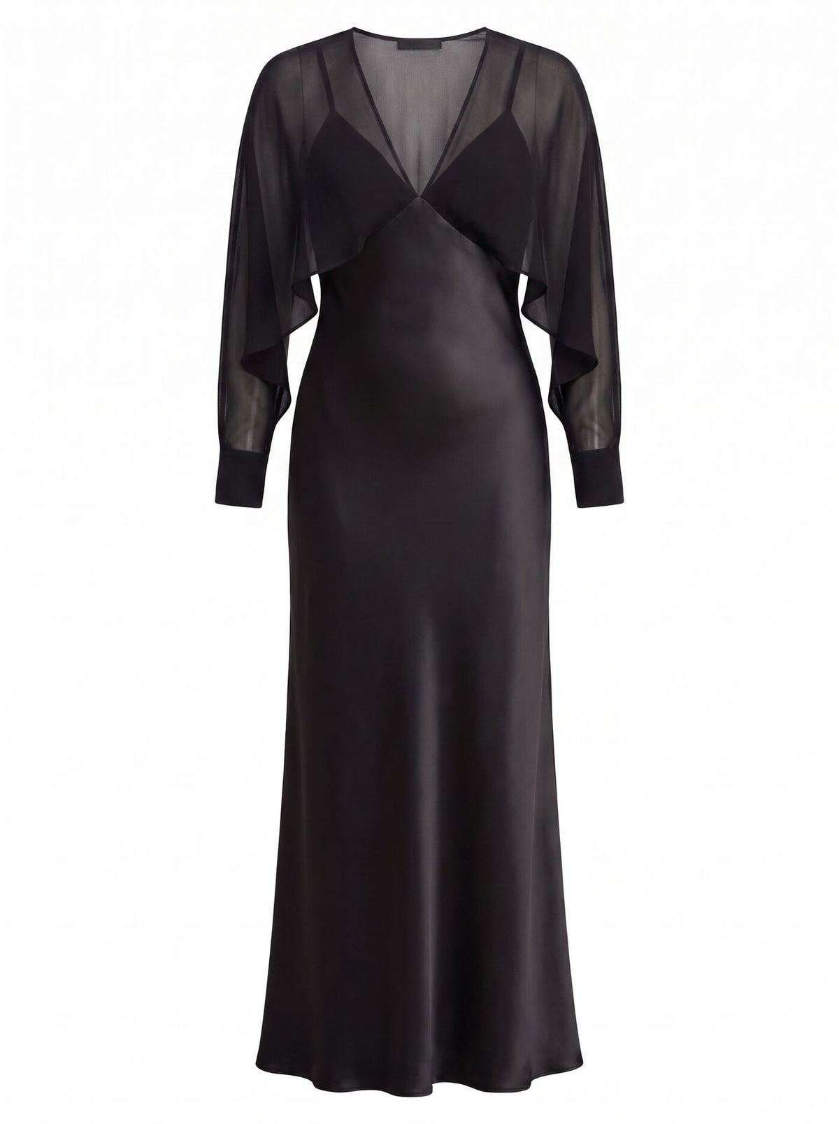 Electra Sleeve Cape Maxi Dress Forever New