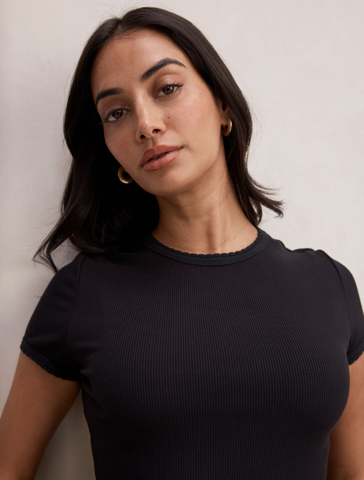 Rani Stitch Detail T-Shirt Forever New