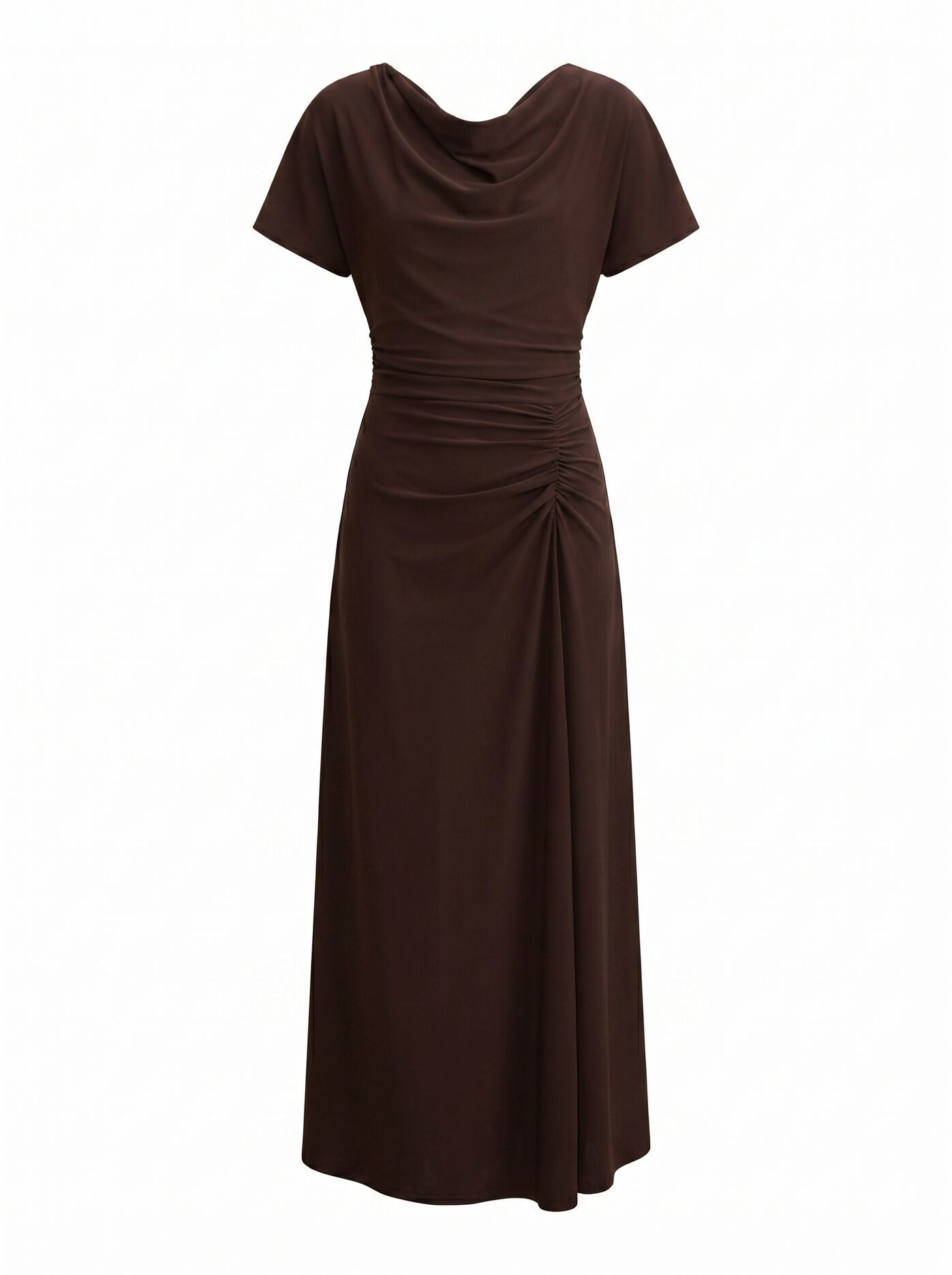Tahnee Petite Ruched Waist Midi Dress Forever New