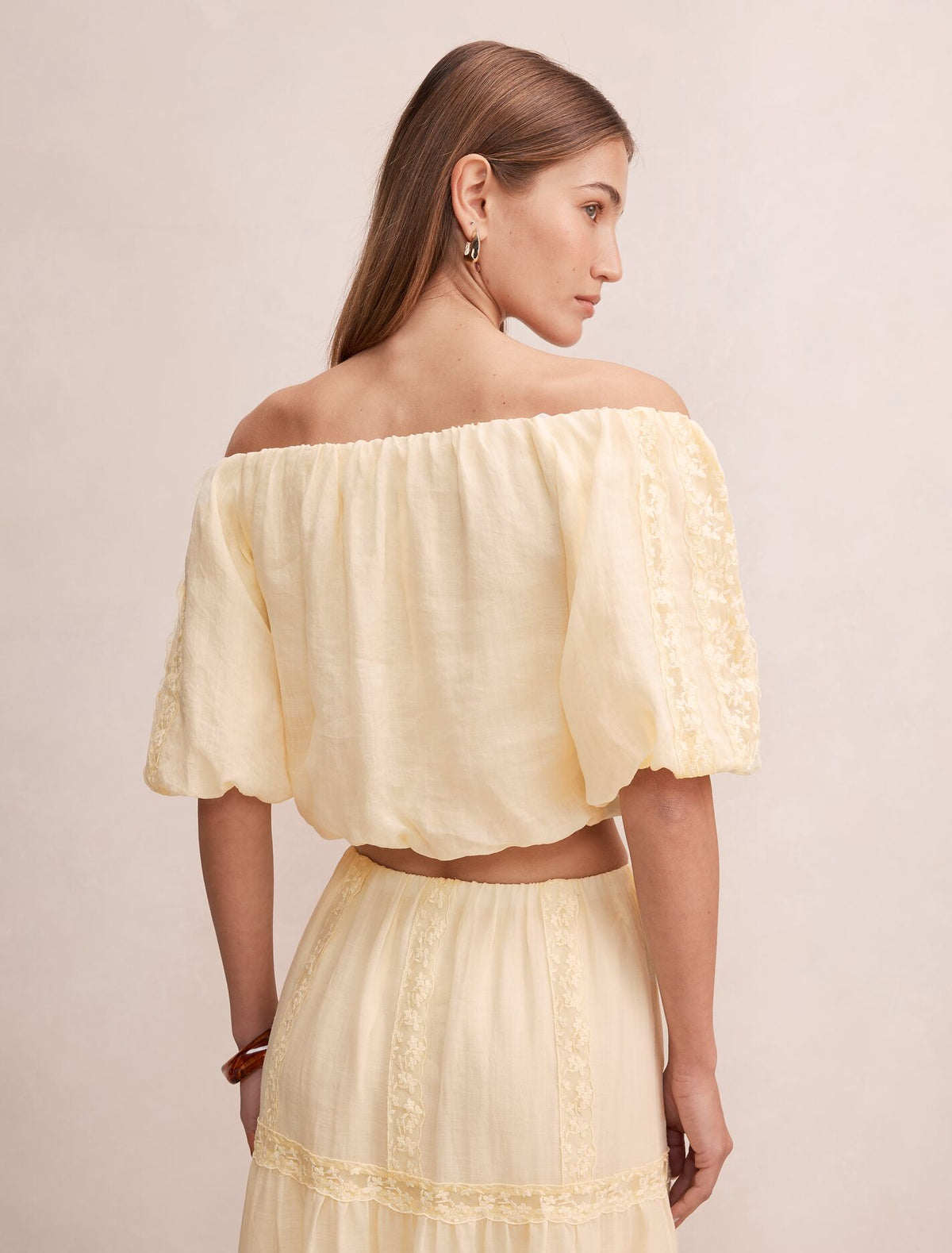 Naomi Off Shoulder Bubble Top Forever New
