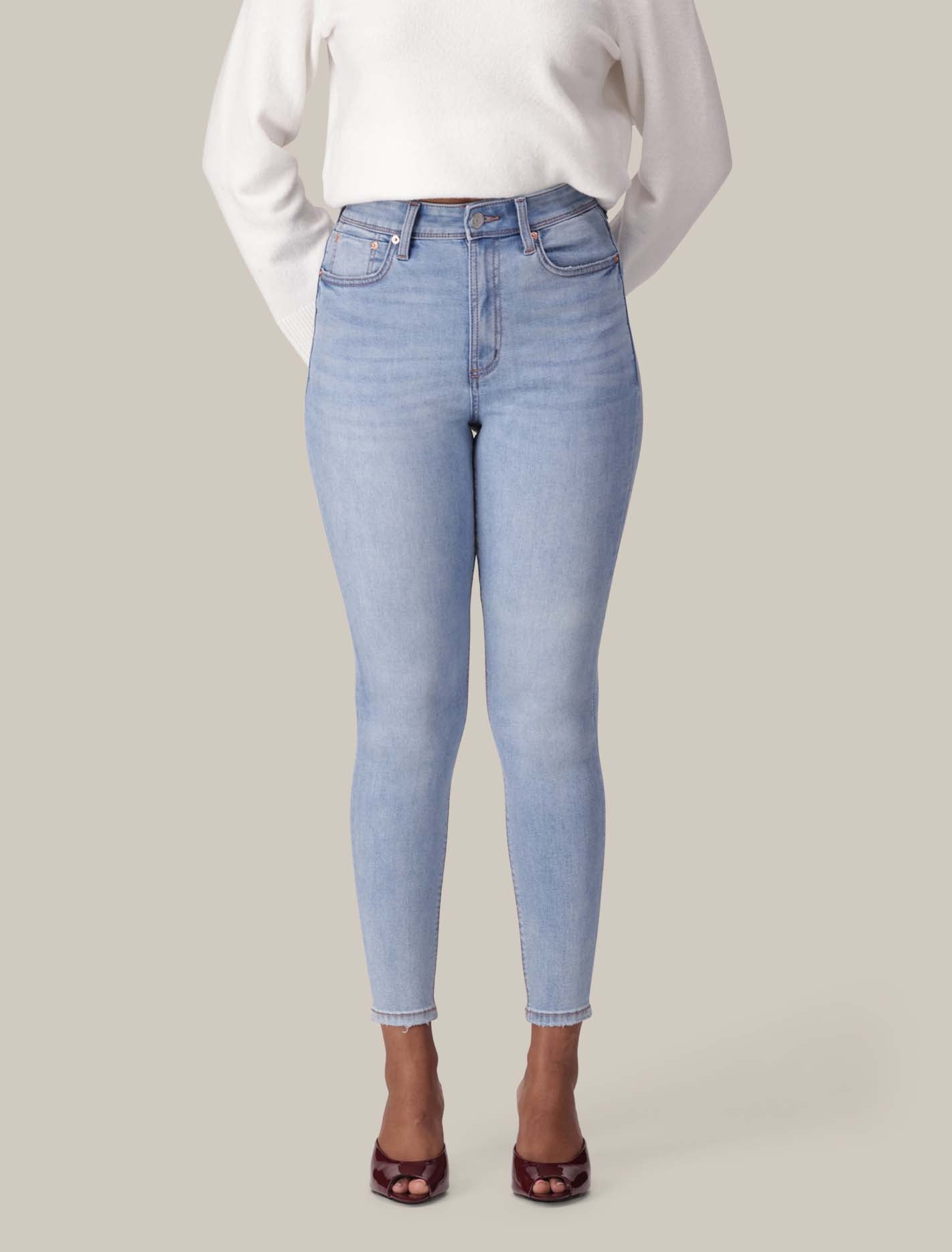 Hayley High-Rise Sculpt Skinny Jeans Light Wash Forever New