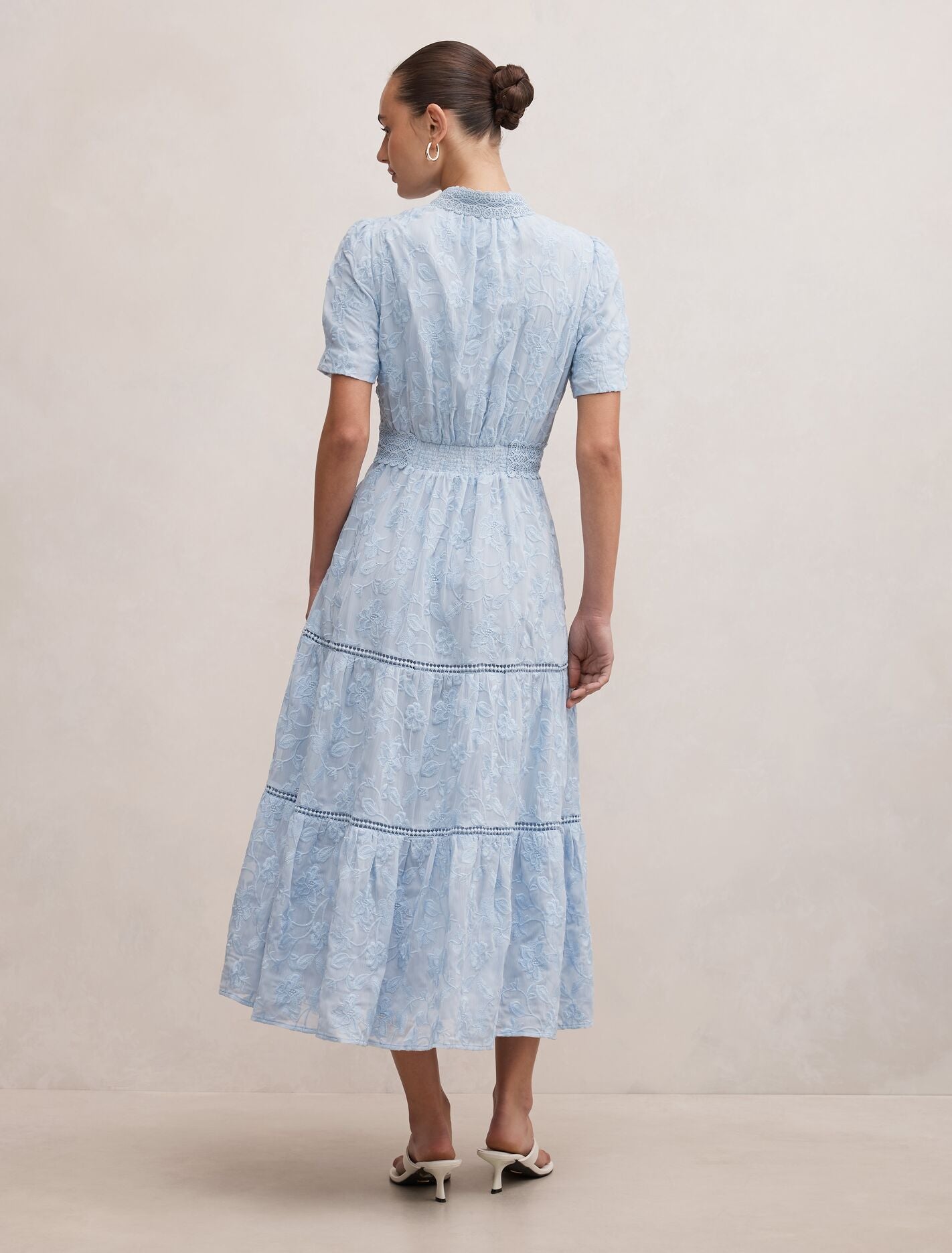Athena Short Sleeve Midi Dress Forever New