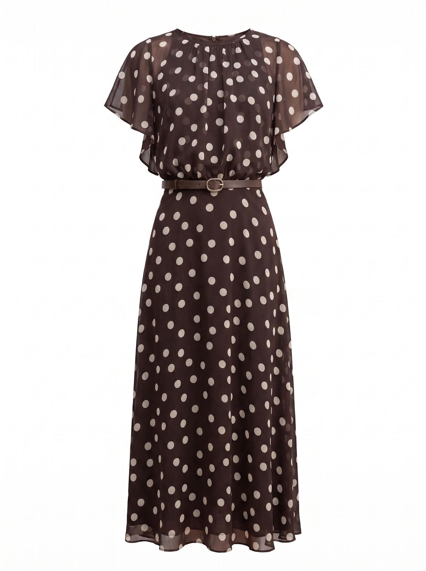 Dalton Flutter Sleeve Midi Dress Forever New