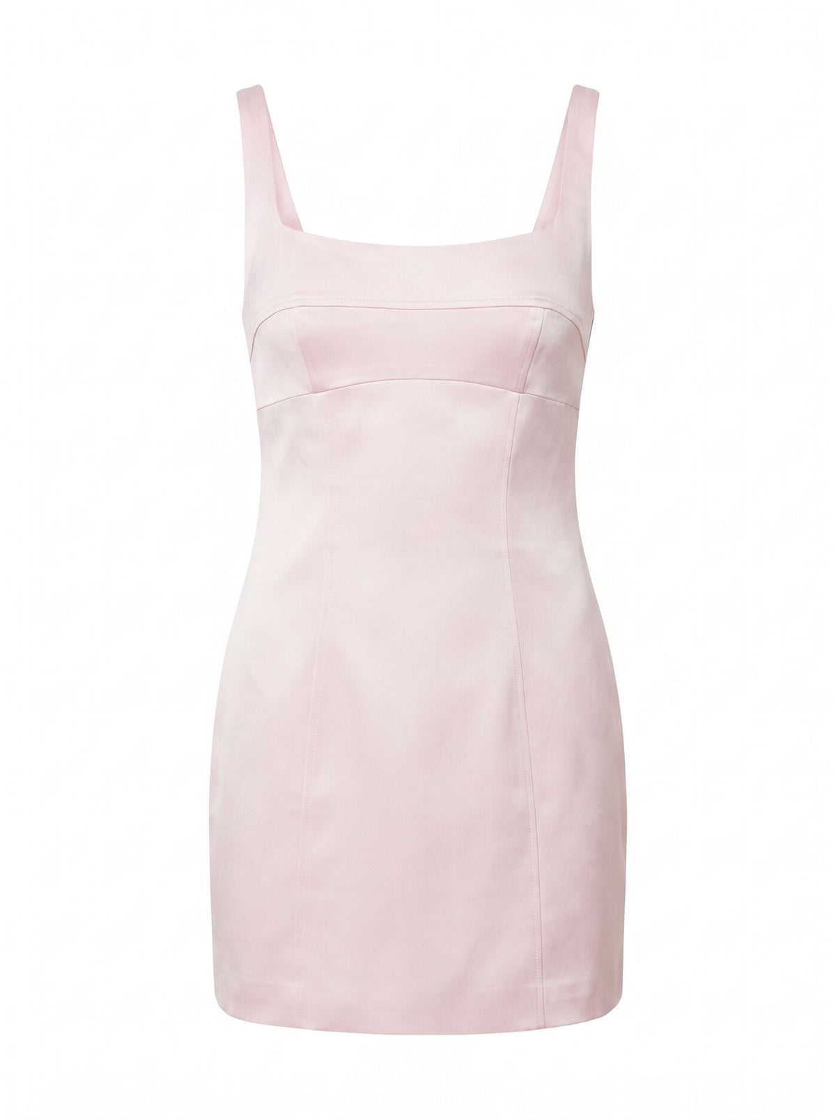 Giana Panelled Satin Mini Dress Forever New