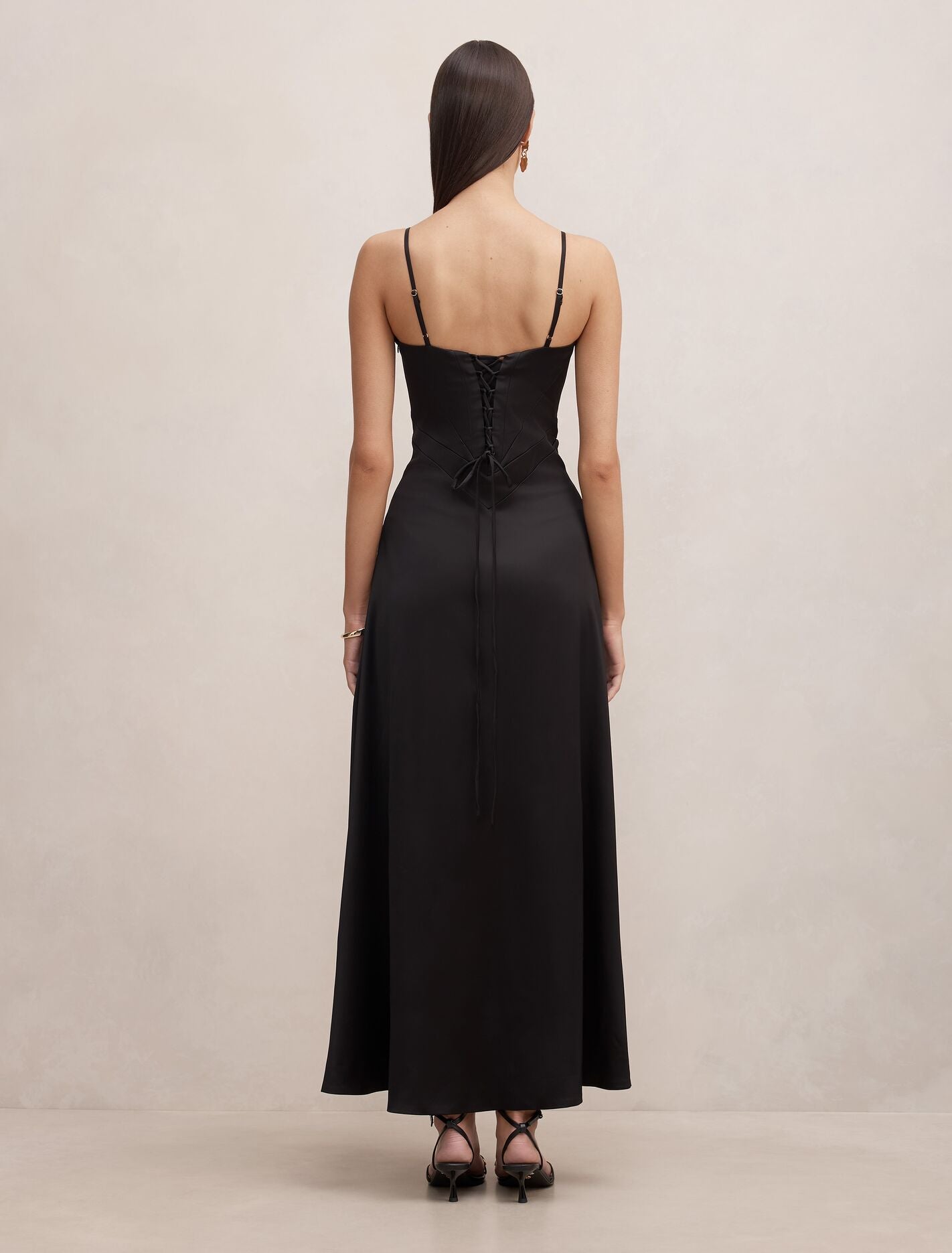 Hattie Corset Panelled Maxi Dress Forever New