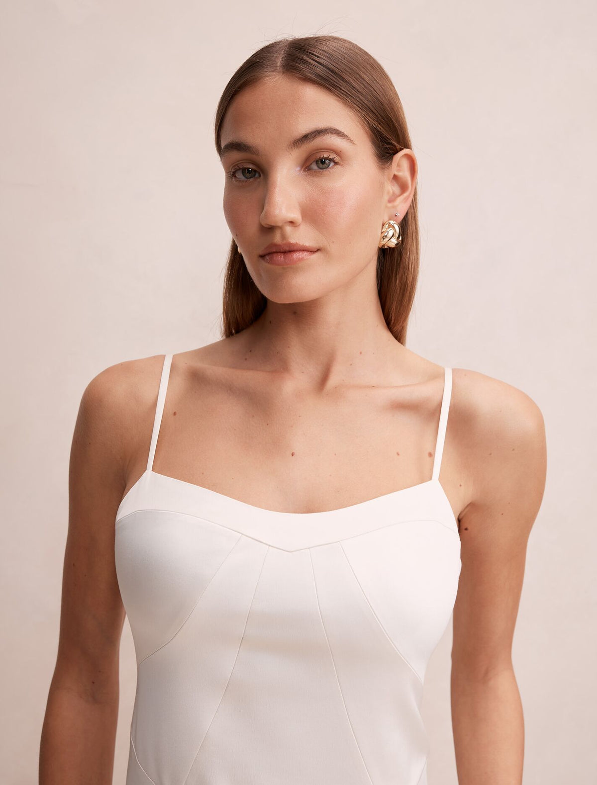 Hattie Corset Panelled Maxi Dress Forever New