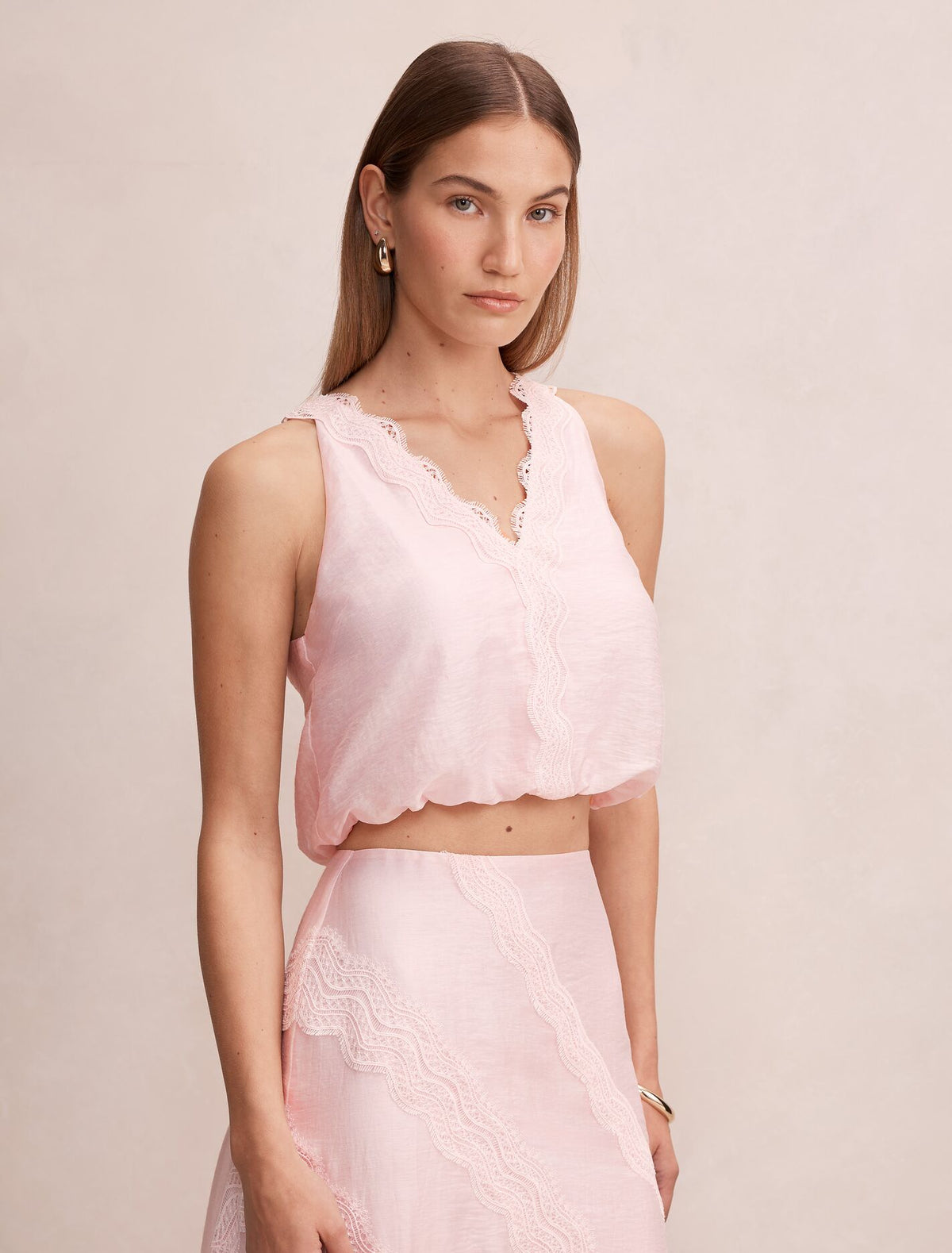 Maeve Lace Tie Top Forever New