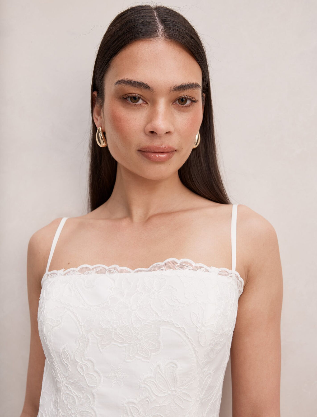 Hannah Lace Corset Top Forever New