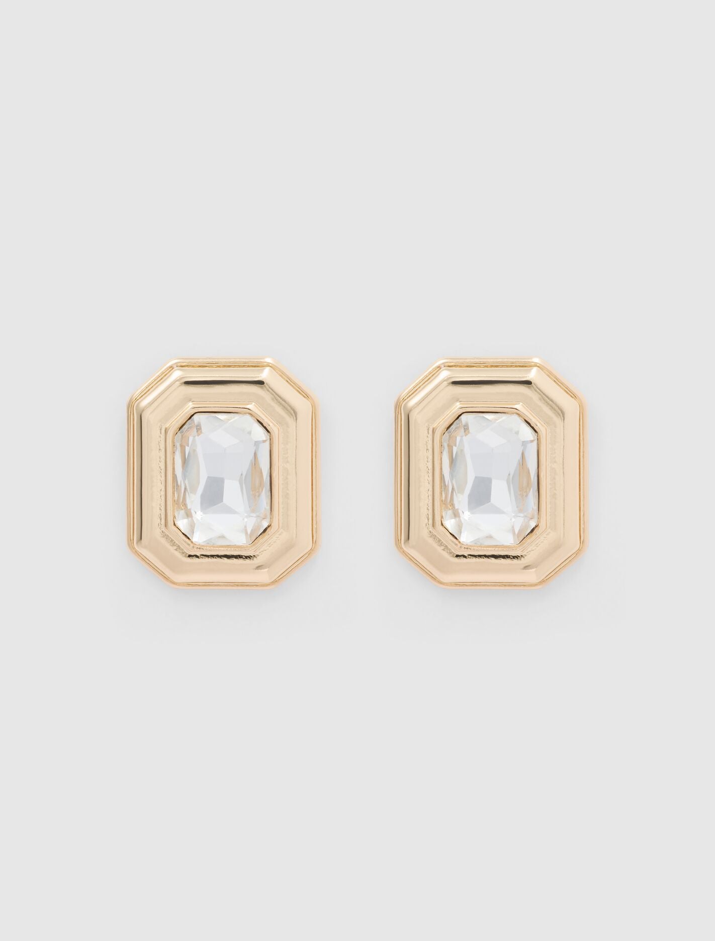 Signature Clarence Stone Stud Earrings