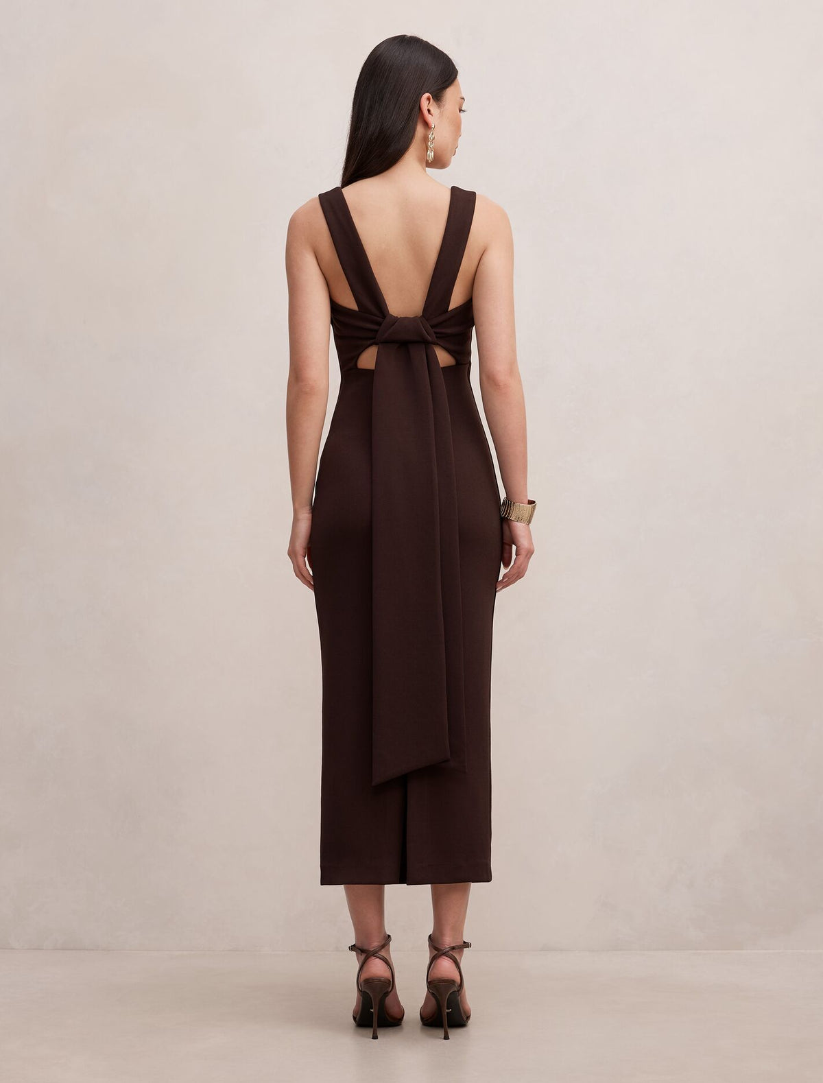 Shiloh Back Detailed Bodycon Dress Forever New
