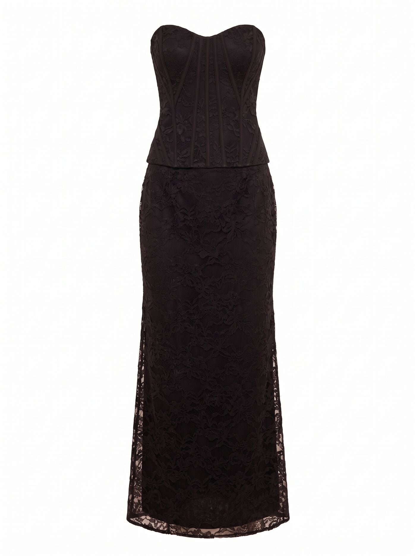 Myla Petite Corset Lace Maxi Dress