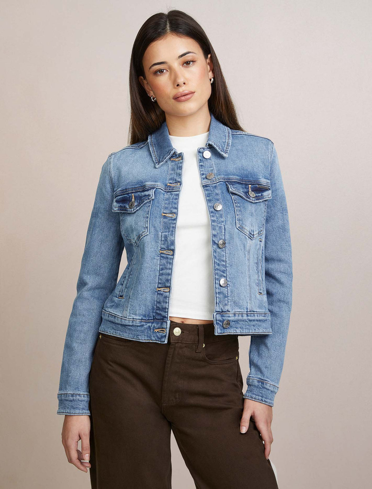 Anastasia Mid Trucker Jacket