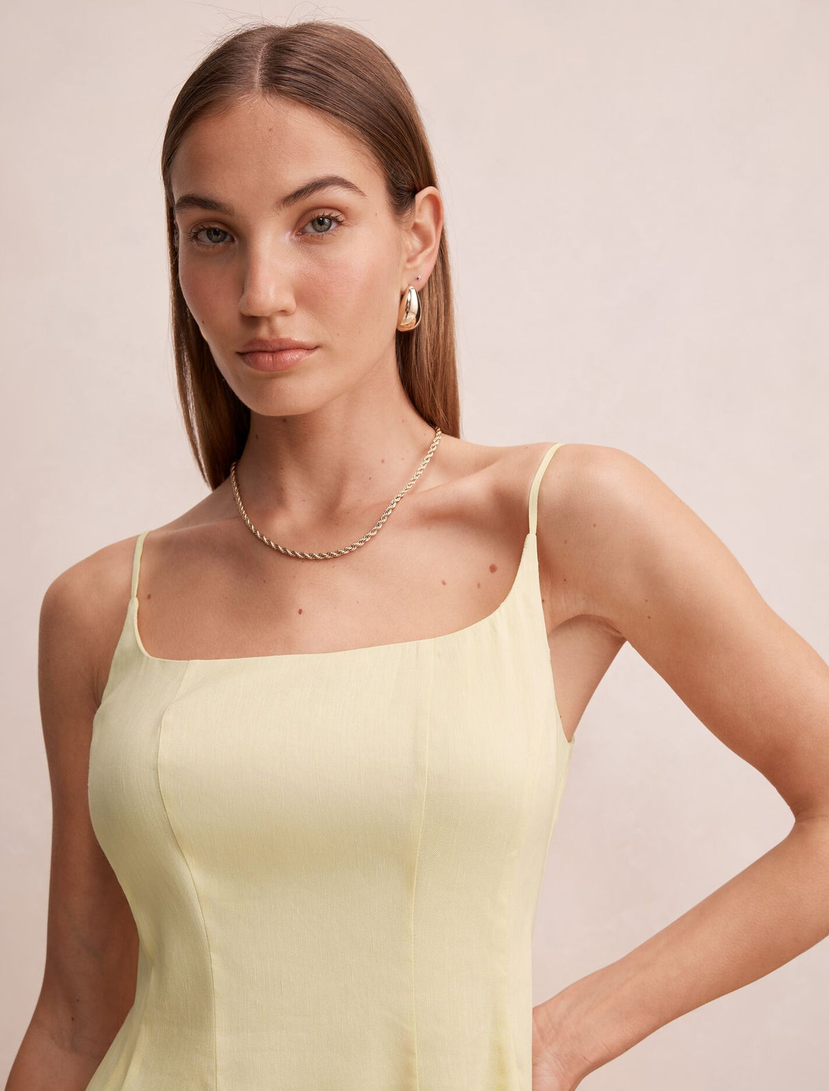 Emery Panel Midi Dress Forever New
