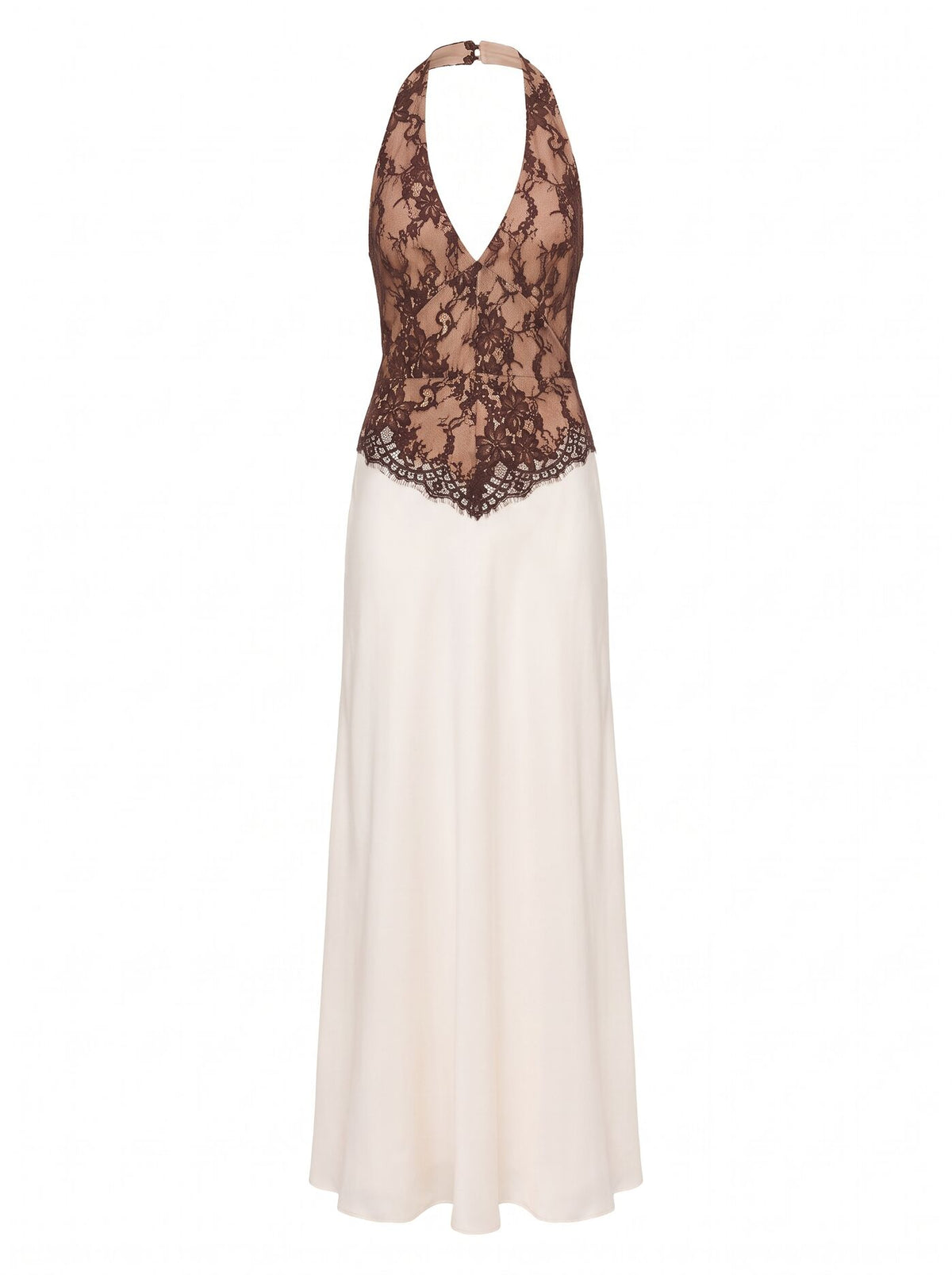 Mandi Petite Lace Halter Neck Dress Forever New