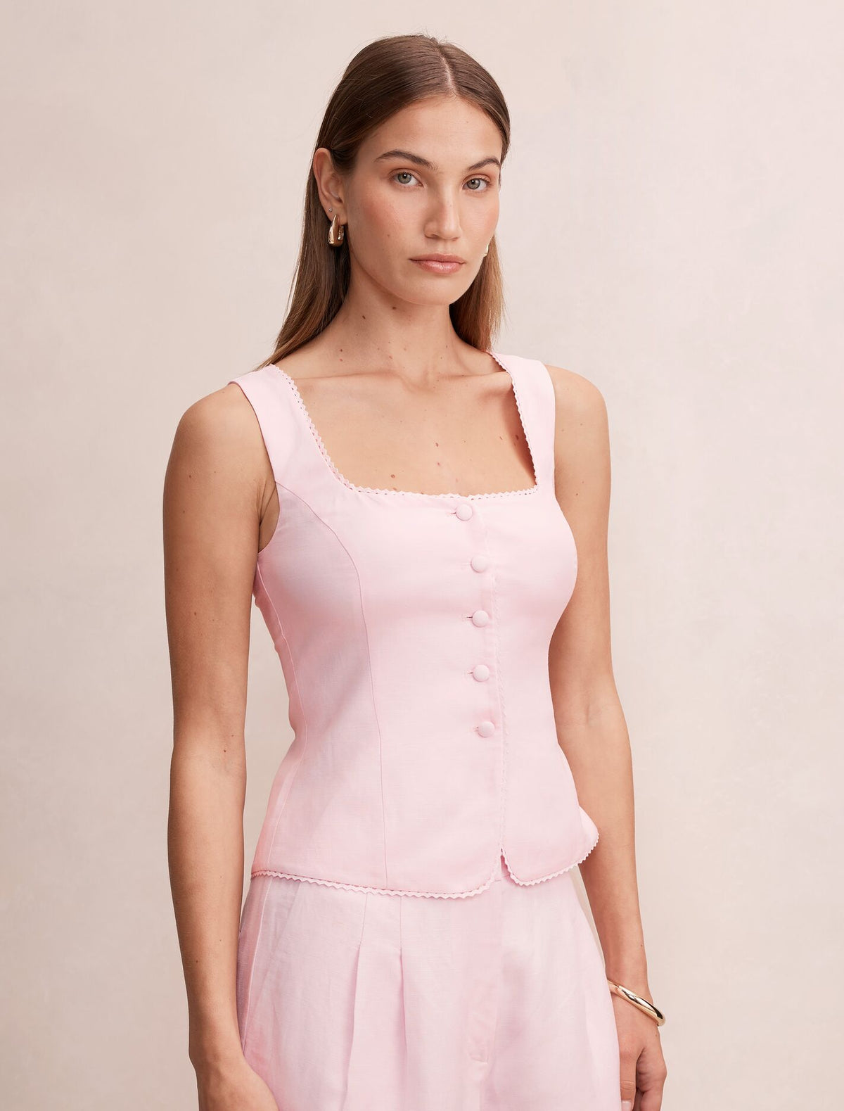 Romy Button Top Forever New