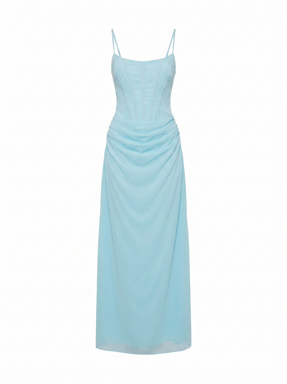 Maeve Corset Mesh Maxi Dress Forever New