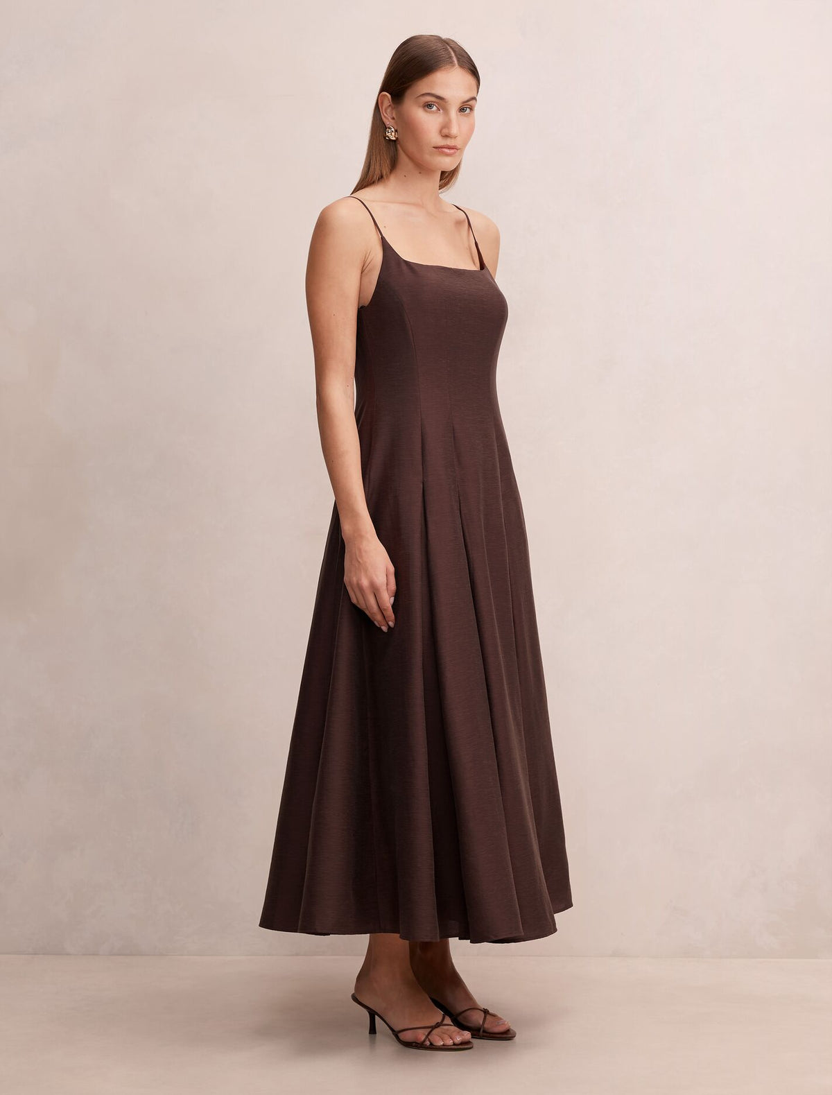 Emery Panel Midi Dress Forever New