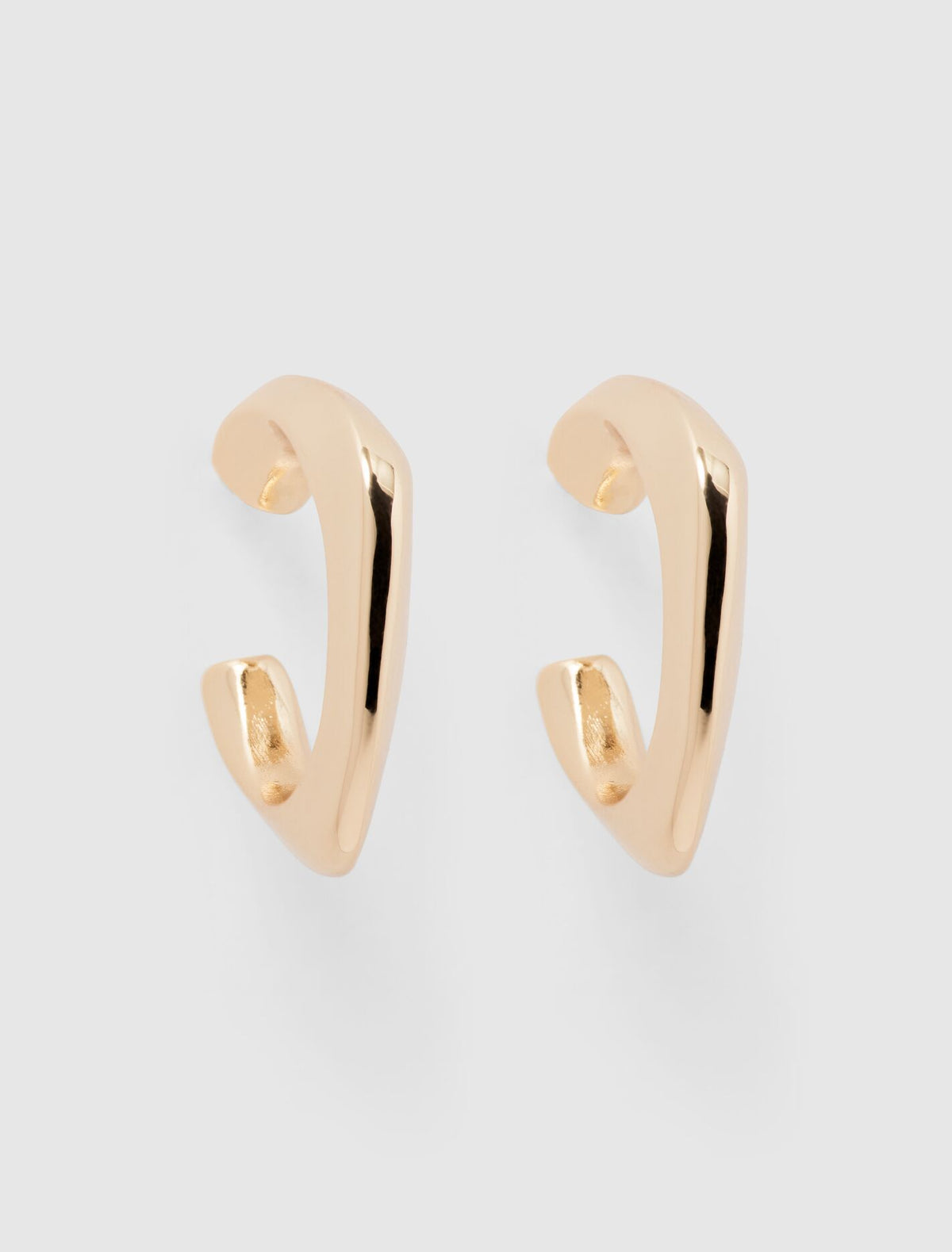 Signature Billie Hoop Earrings 0 Gold Forever New
