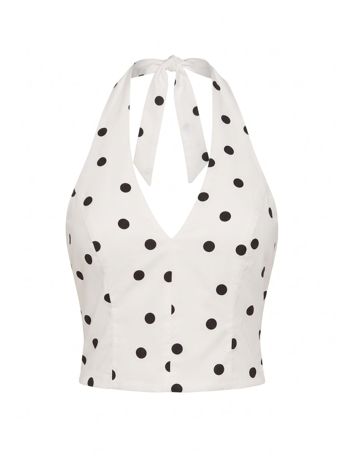 Magnolia Polka Dot Halter Top Forever New