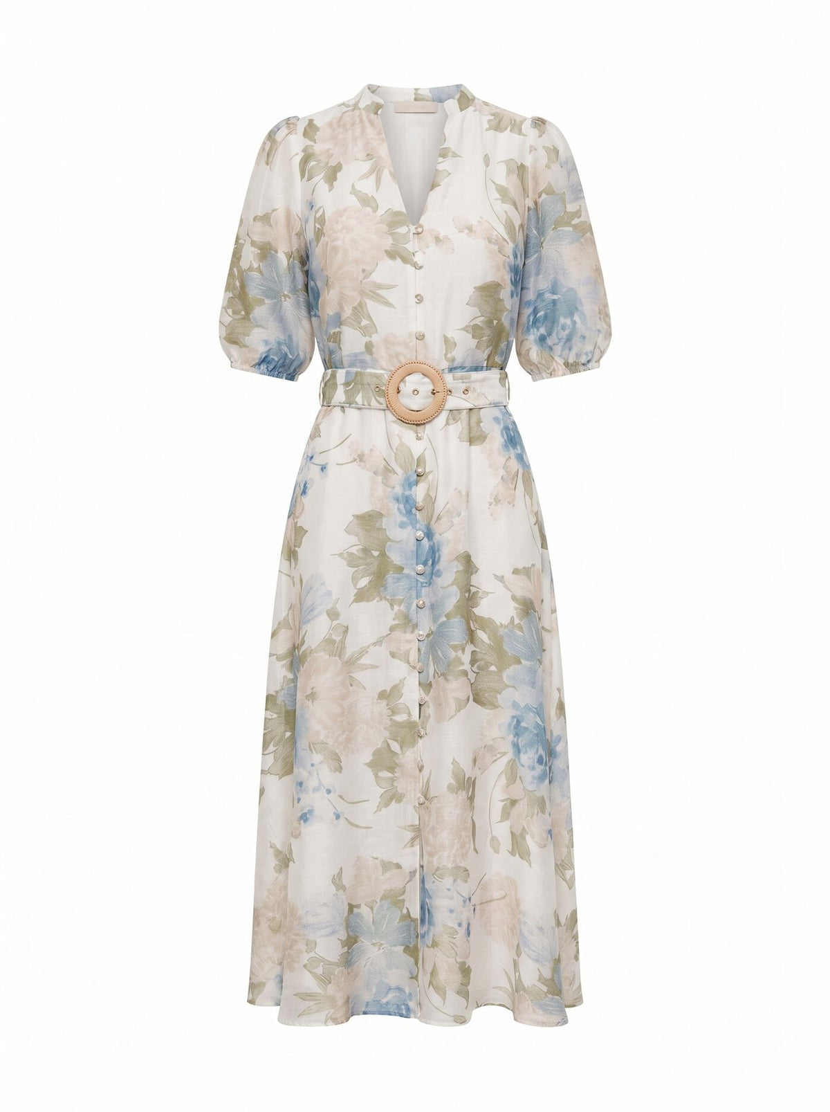 Irena Printed Midi Dress Forever New