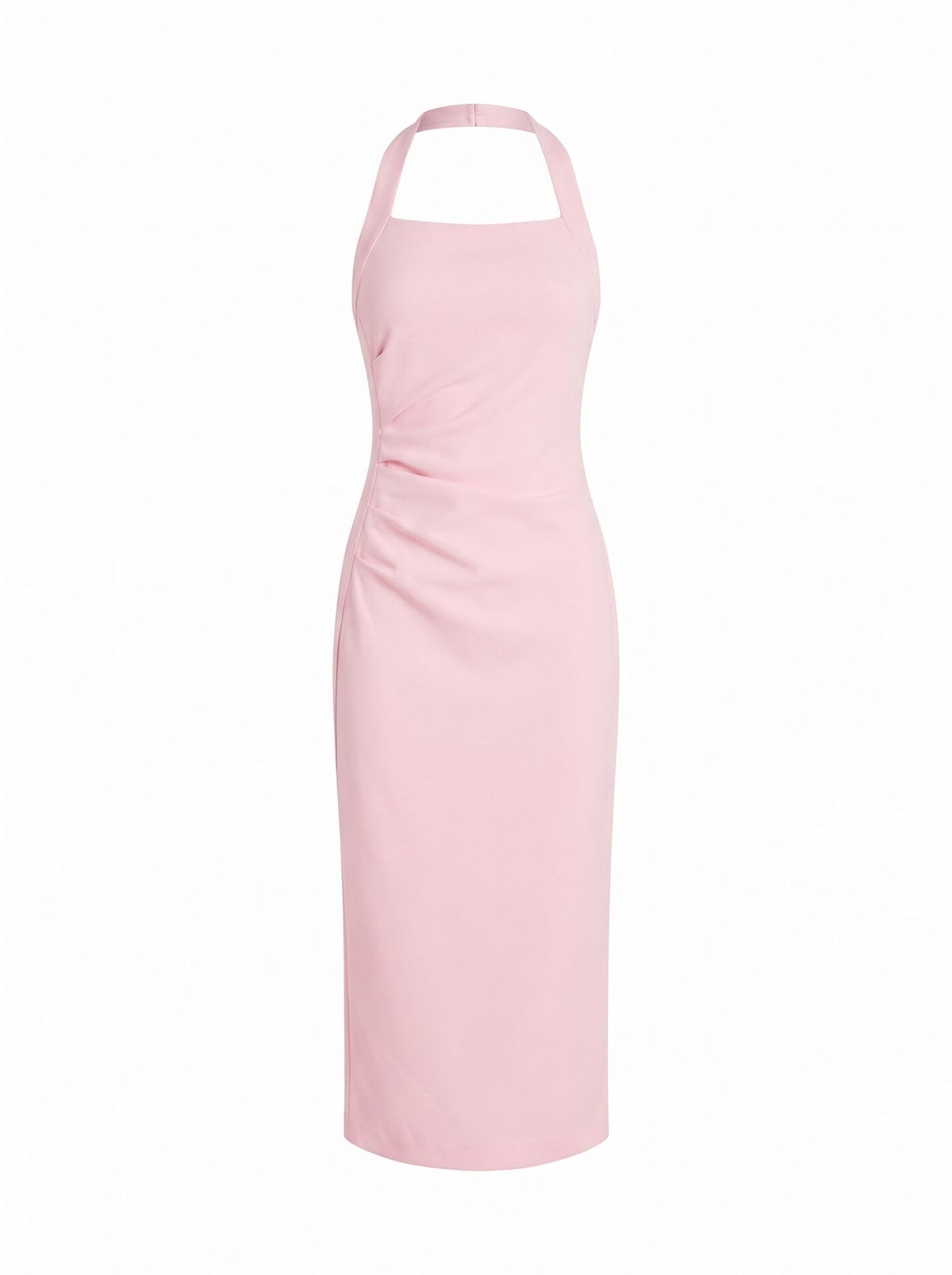 Georgie Halter Ruched Bodycon Dress Forever New