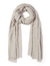 Mila Plain Linen Scarf Forever New