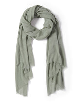 Mila Plain Linen Scarf Forever New