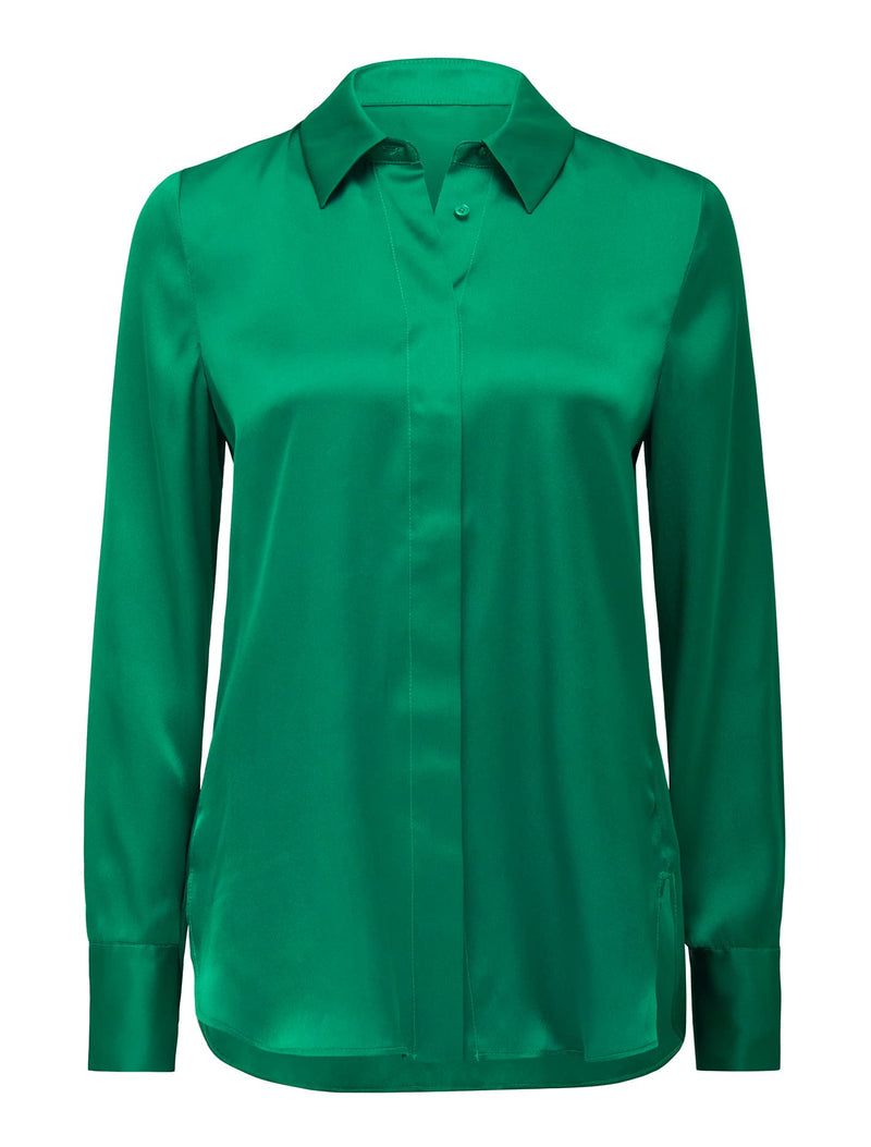 Celia Satin Shirt Forever New