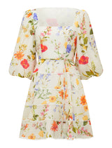 Esmie Tiered Floral Skater Dress Forever New