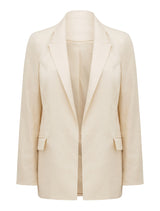 Lacey Linen Blazer Forever New