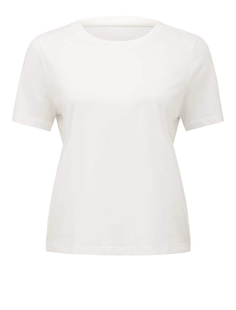 Lara Boxy Crew Neck T-shirt Forever New