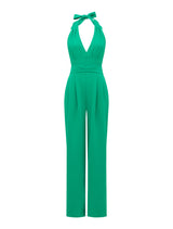 Sally Halter Neck Jumpsuit Forever New