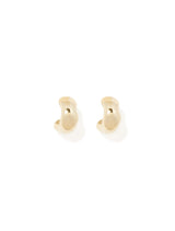 Signature Larisa Thick Mini Hoop Earrings 0 Gold Forever New