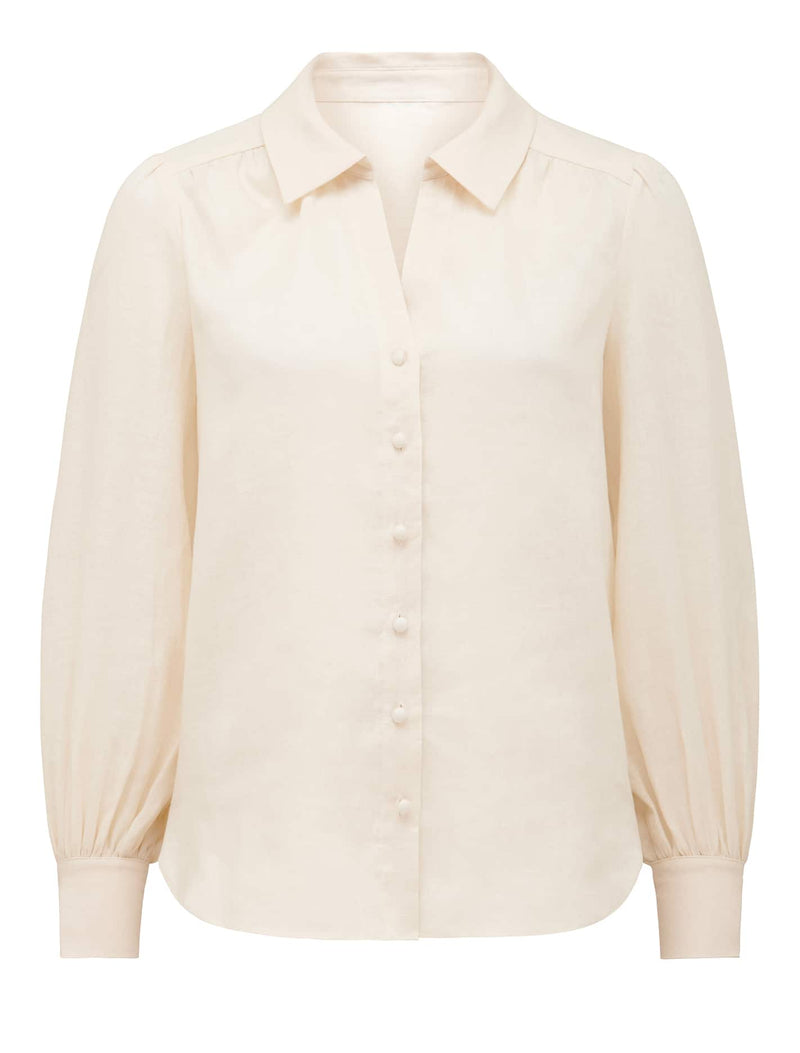 Lee Petite Linen Blouse Forever New